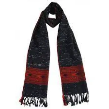 Hand Woven Kullu Pure Woolen Muffler